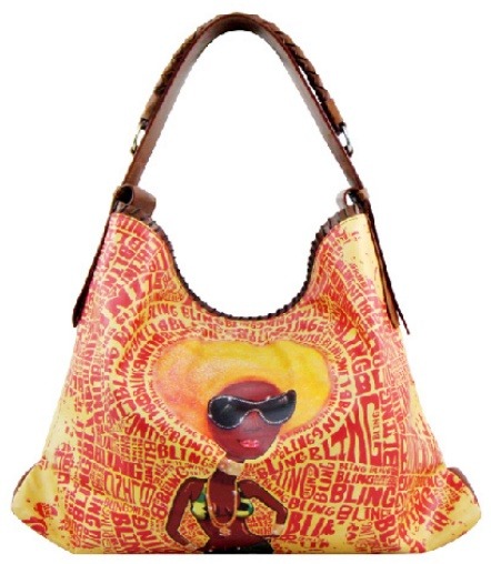Toni — Bling Red With Cognac Leather