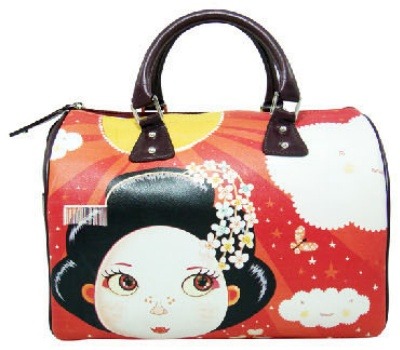 Gaby — Geisha Dk With Burgundy Leather