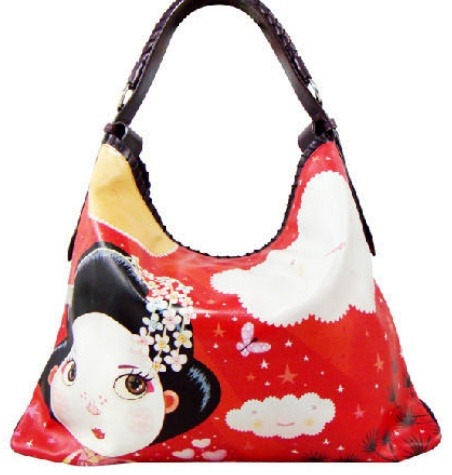 Toni — Geisha Dk (MODERN) With Burgundy Leather
